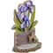 Wonderland Crafts Irises Bead Embroidery on Wood Kit